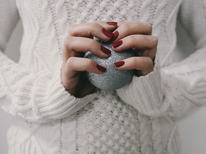 Zdobienia sweterkowe, czyli jesień na paznokciach