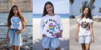 Wiosenne stylizacje z jeansową spódniczką w roli głównej